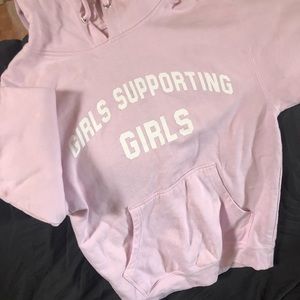 Breast cancer hooded sweatshirt